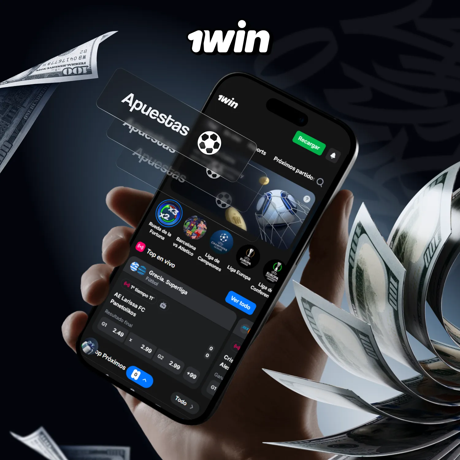 1win Apuestas deportivas Ecuador: fútbol, tenis y más